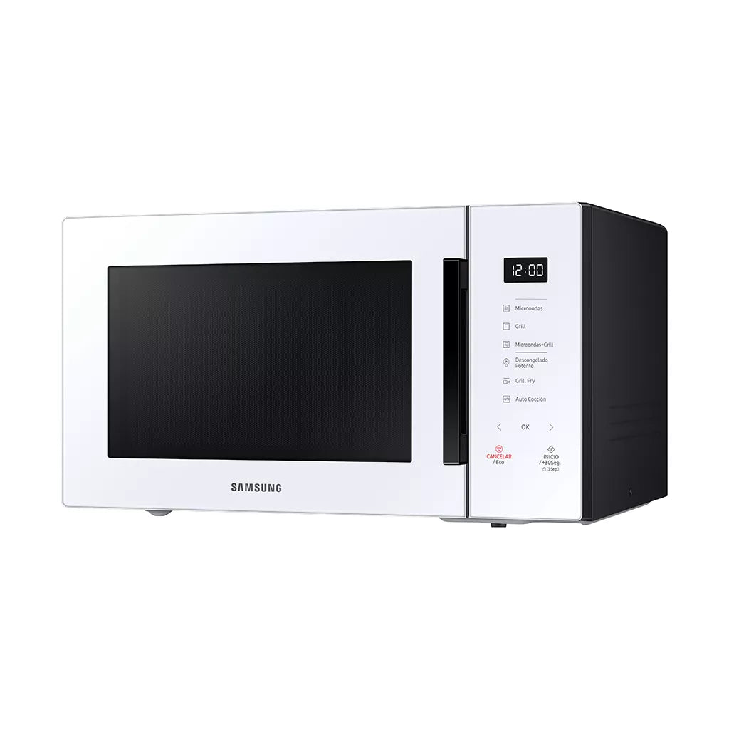 Samsung BESPOKE White 30L Grill Microwave Oven with Grill Fry – MG30T5018CW