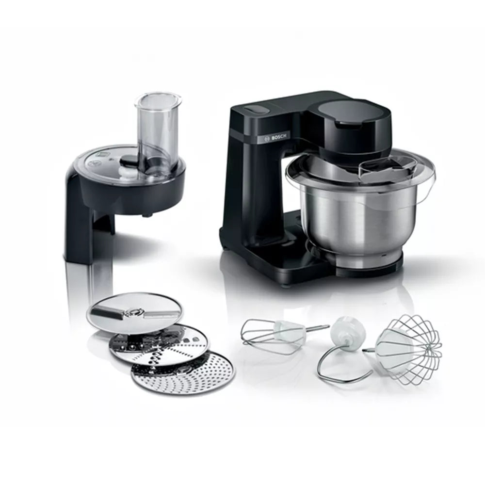 BOSCH 2700W KITCHEN MACHINE BLACK - MUMS2EB01