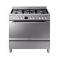 Samsung 90cm Stainless Steel Gas Cooker - NY90T5010SS