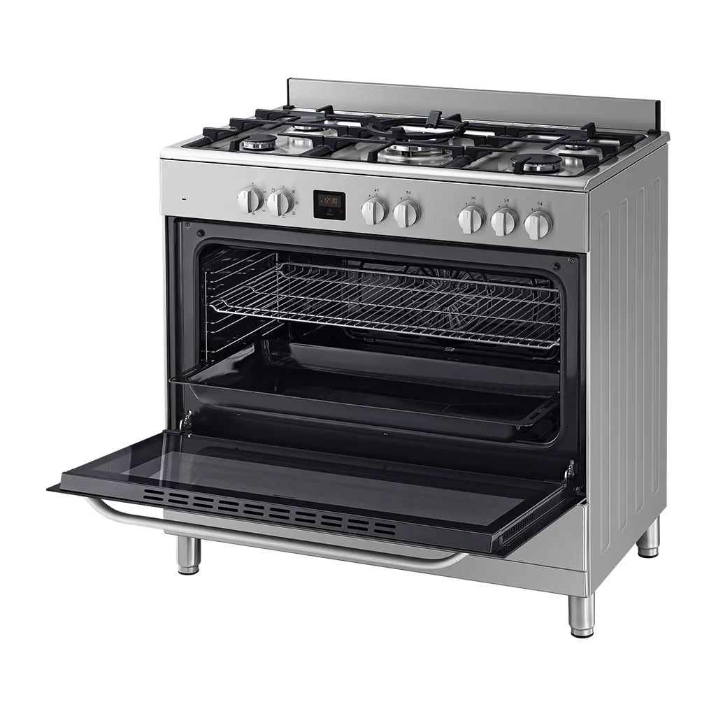 Samsung 90cm Stainless Steel Gas Cooker - NY90T5010SS