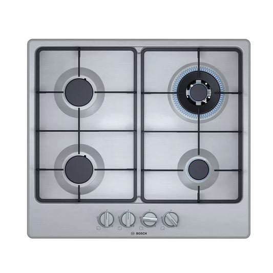 Bosch 60 cm Serie | 4 Gas Hob Stainless Steel - PGH6B5B62Z