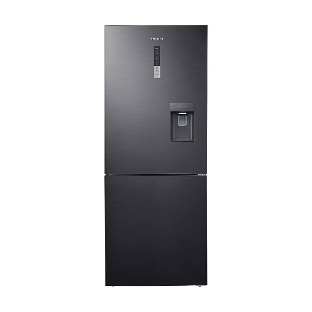 Samsung 432L Frost Free Top Fridge Bottom Freezer Combination Fridge - Gentle Black - RL4363SBAB1