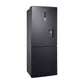 Samsung 432L Frost Free Top Fridge Bottom Freezer Combination Fridge - Gentle Black - RL4363SBAB1