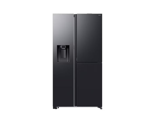 Samsung Bespoke 609L Side x Side with Food Showcase Door – Black RS80F64G2FFA