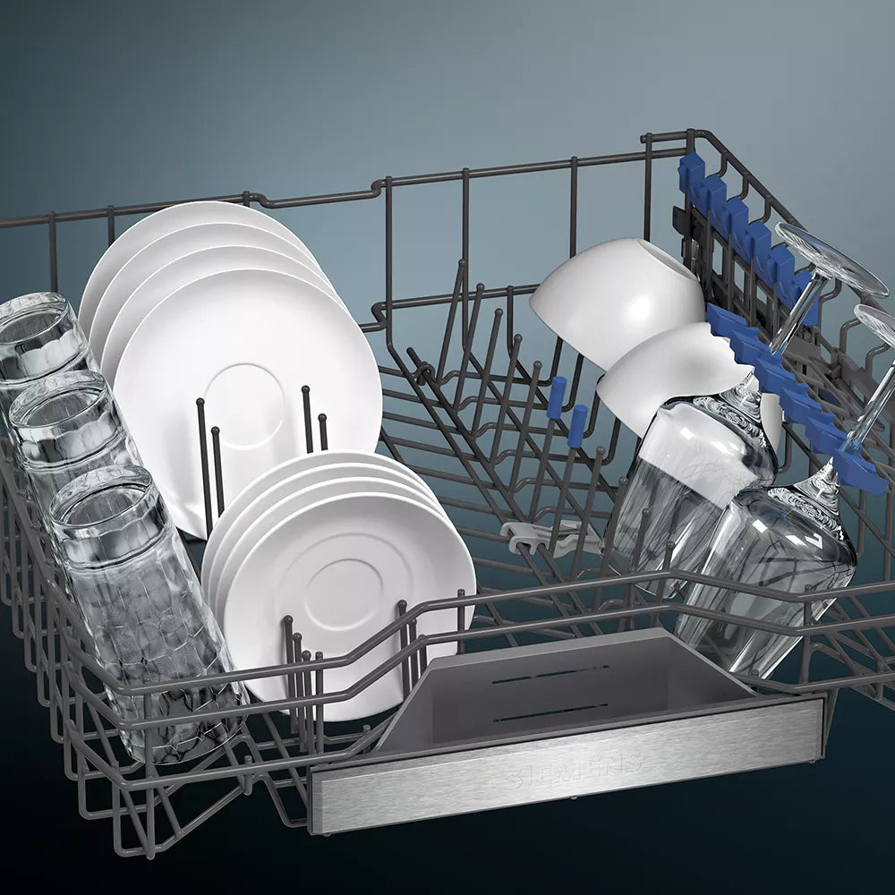 Siemens iQ500 - 6.7L, 13-Place Setting, Silver-inox Dishwasher with Home Connect - SN25EI02CZ