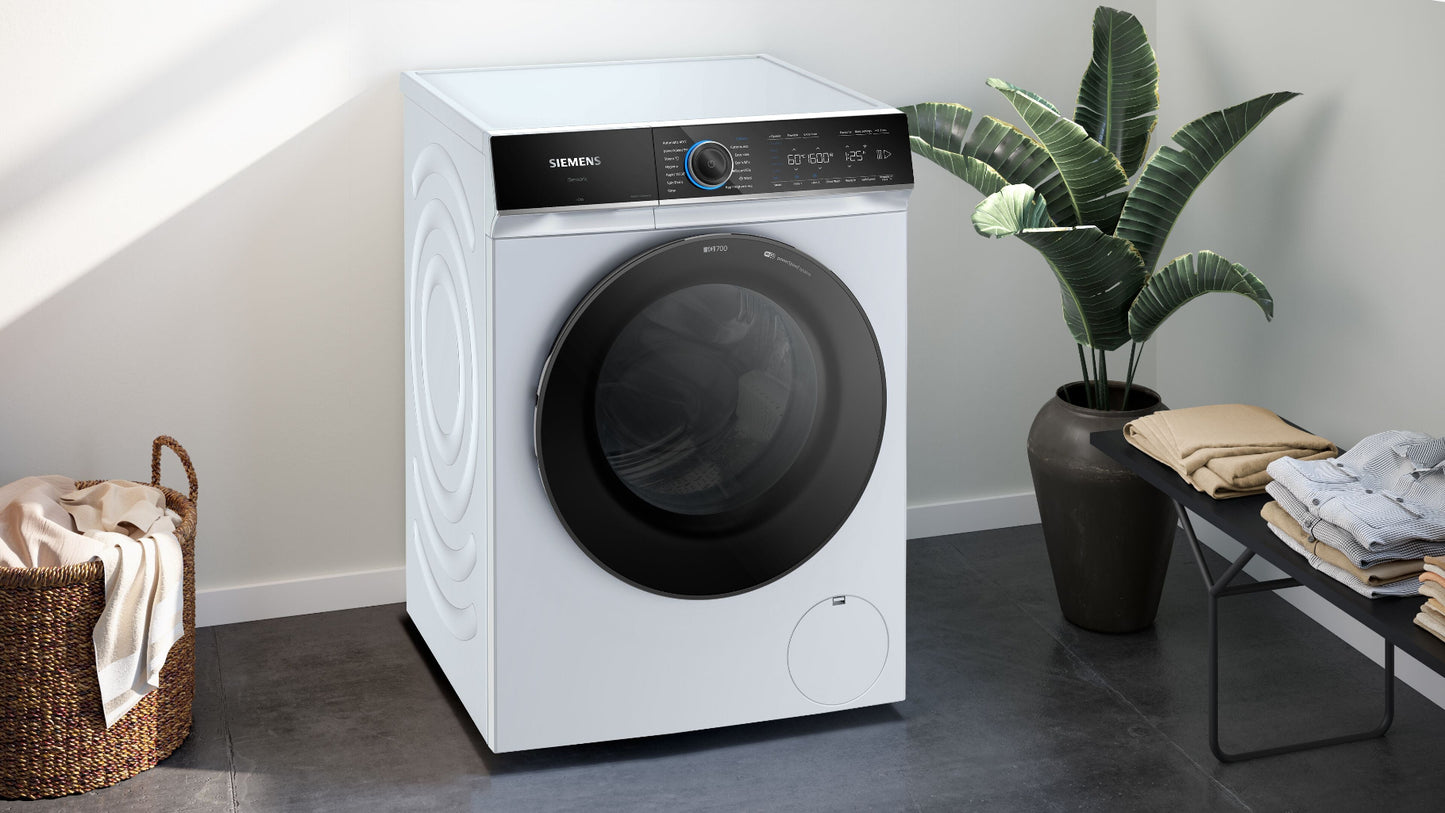 Siemens iQ700 10kg Washing machine – White WG56B2A0ZA