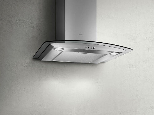 Elica Circus 60cm Extractor – Glass + Stainless steel