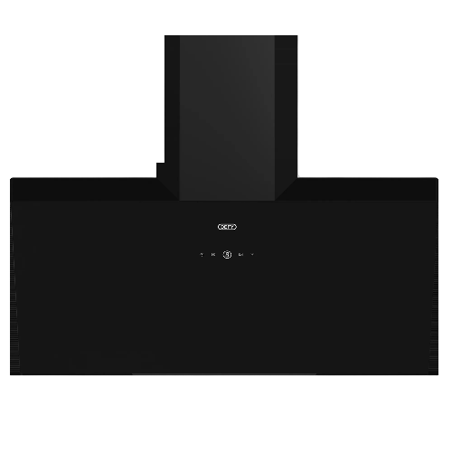 Defy 90cm Black Inclined Cookerhood - DCH900B