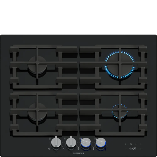 Siemens 60cm iQ700 Gas on Glass hob – Black ER6A6PH40Z