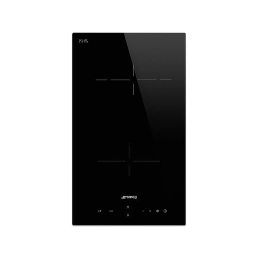 Smeg CERAN DOMINO HOB - SE232TD (Black glass) 30cm