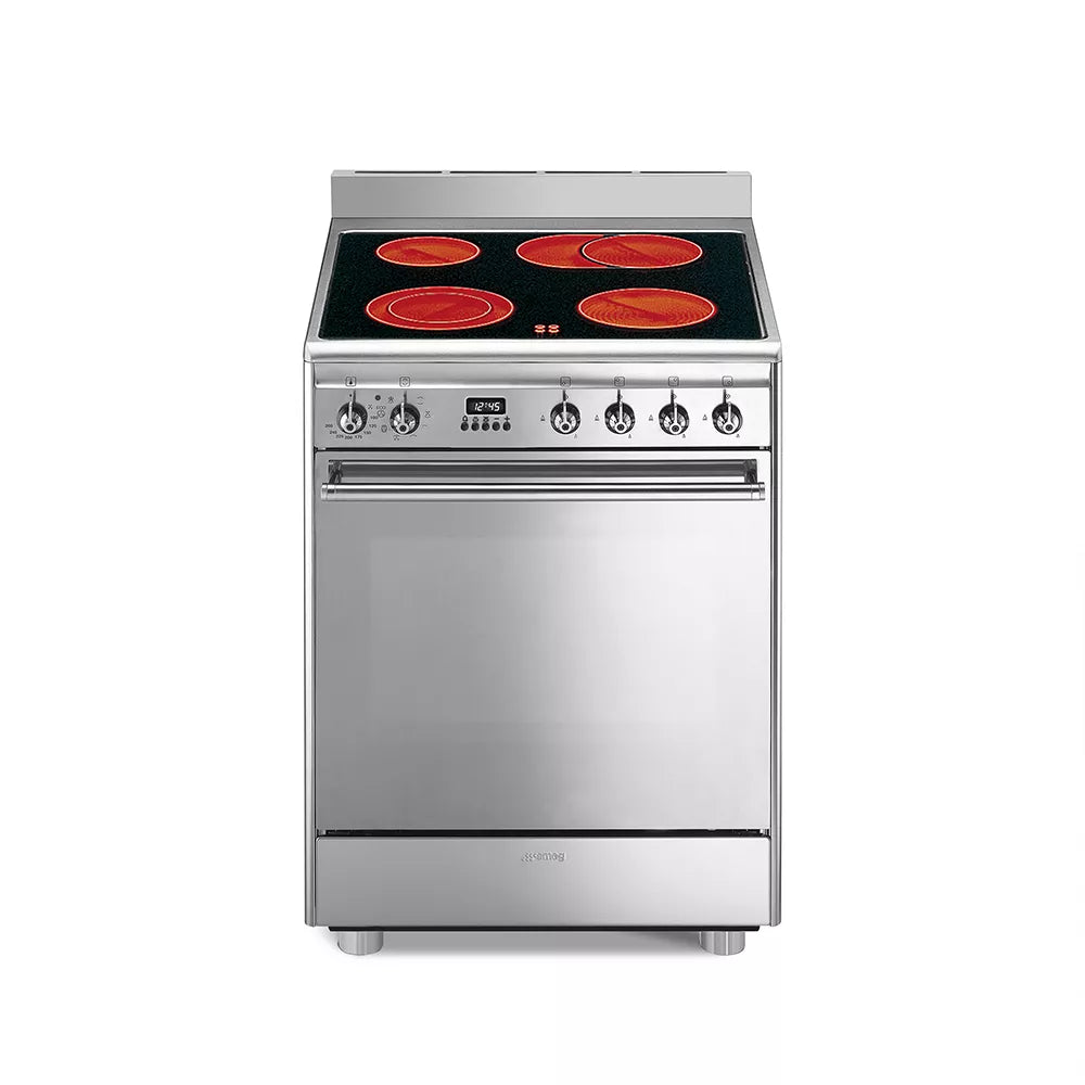 Smeg CONCERT ELECTRIC COOKER - CX68CM8 (Stainless steel) 60cm