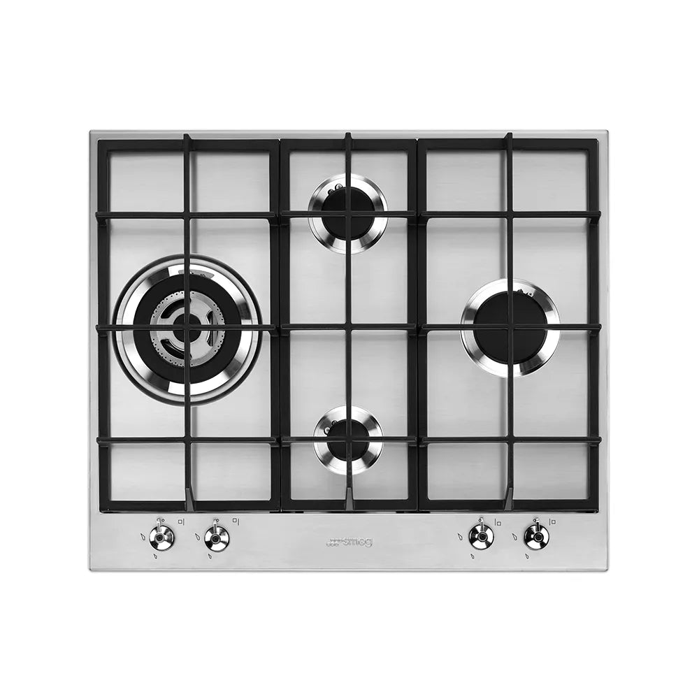 Smeg TRADITIONAL GAS HOB - 60cm - PX364LSA (Stainless steel)