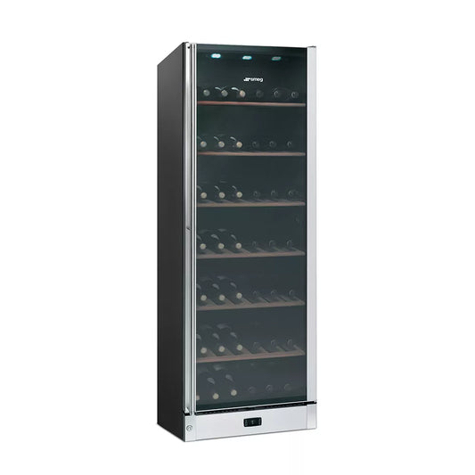 Smeg CLASSIC WINE COOLER - SCV115A (Stainless steel & glass) 60cm